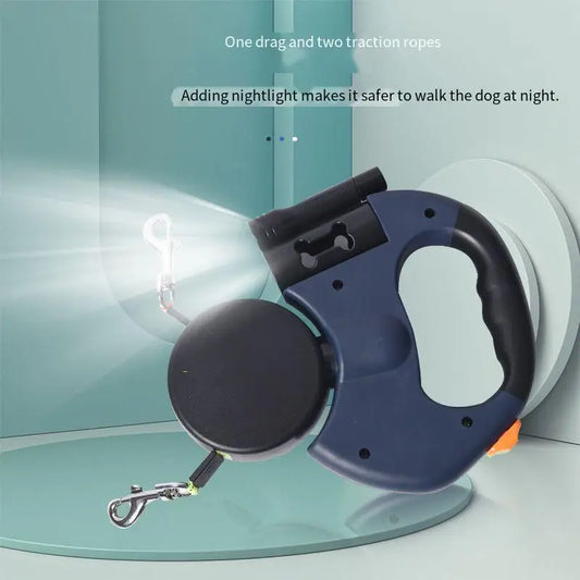 WalkBright Duo™ – Die 2-in-1 Hundeleine mit Weitblick