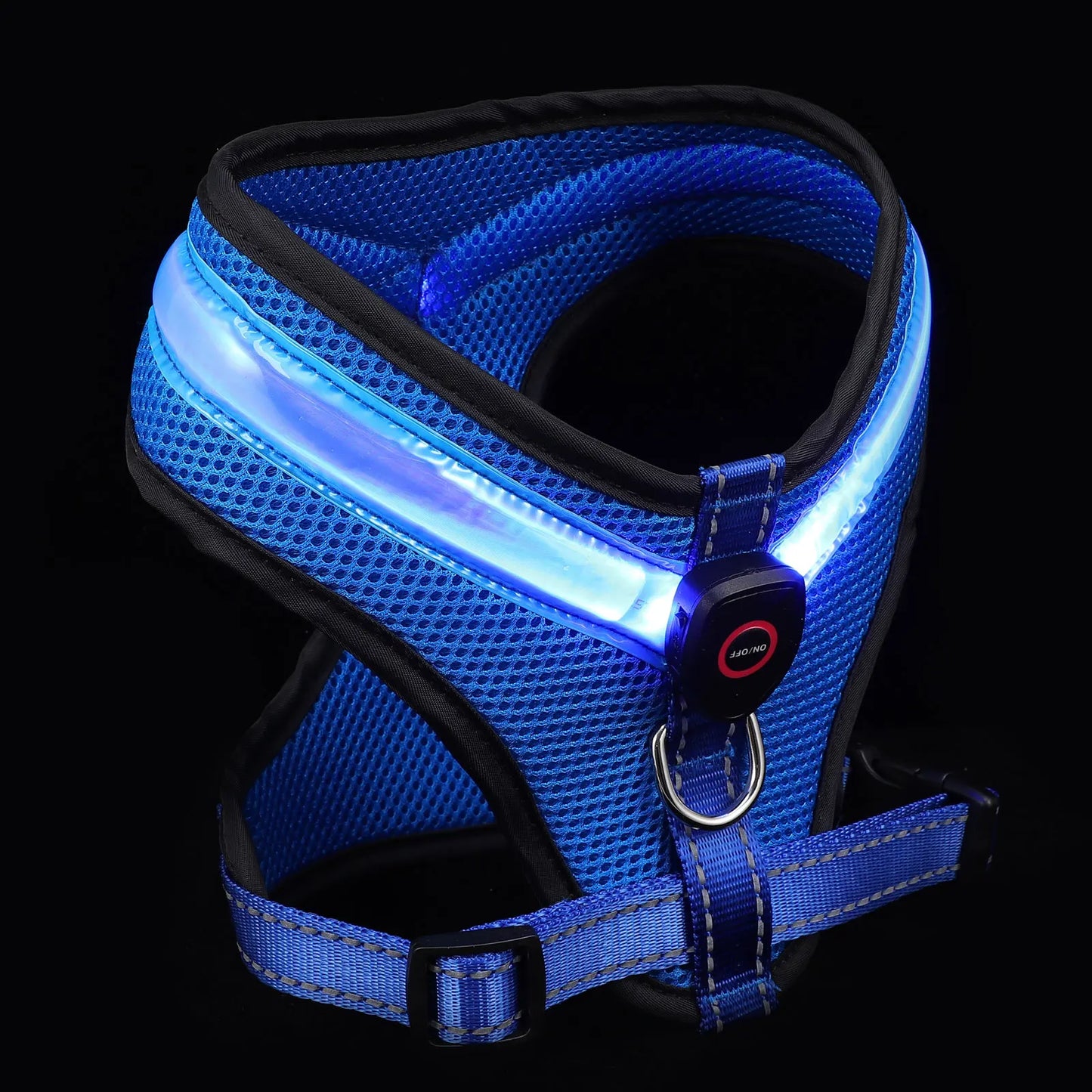 NightWalk Hero™ – Die leuchtende Hundeweste für sichere Gassigänge