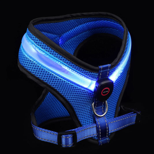 NightWalk Hero™ – Die leuchtende Hundeweste für sichere Gassigänge