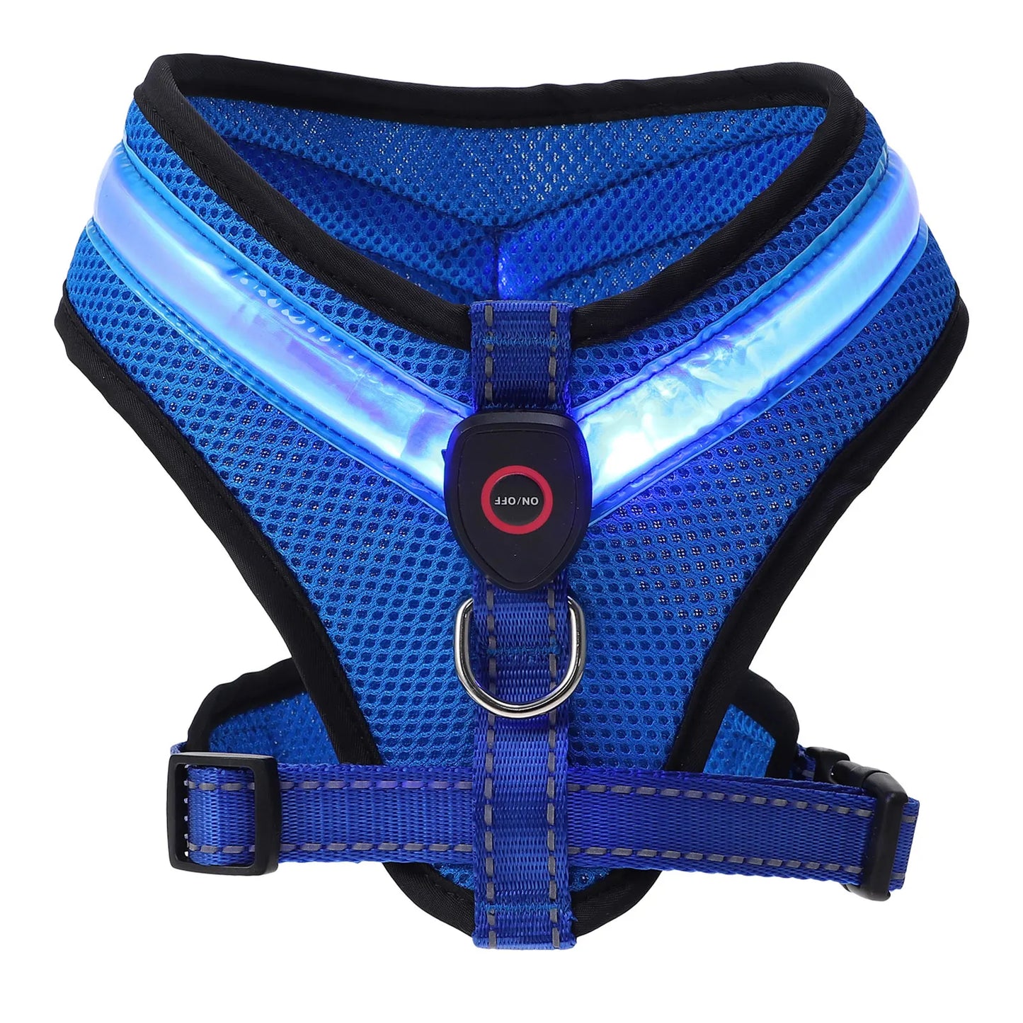 NightWalk Hero™ – Die leuchtende Hundeweste für sichere Gassigänge